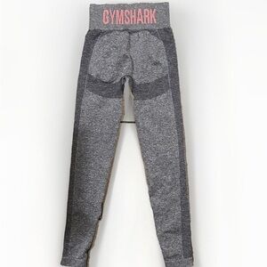 Gymshark Vital Seamless 2.0 Leggings Pink And Gray Marled Womens Size Small